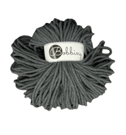 Bobbiny premium Cord 5mm charcoal