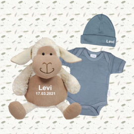 Cadeaubox Schaap - Grey-Blue