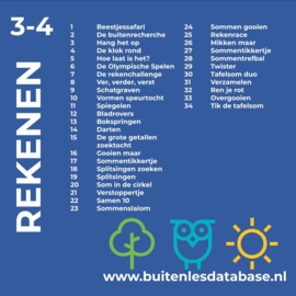 De Buitenlesdatabase Groep 3-4