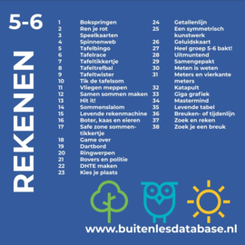 De Buitenlesdatabase Groep 5-6
