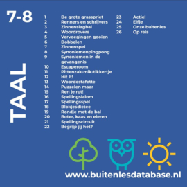 De Buitenlesdatabase Groep 7-8