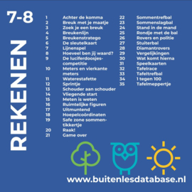 De Buitenlesdatabase Groep 7-8