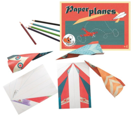 Knutselpakket origami vliegtuigjes - Egmont Toys