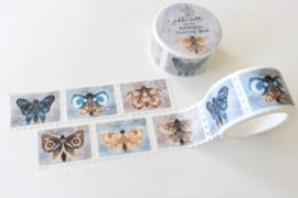 Postzegel washi tape butterflies - Nikki Dotti