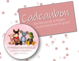 Cadeaubon €10,-