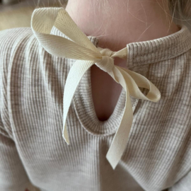 VOLANT TEE | RIB BEIGE