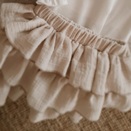 SKIRT MINI LAYERED RUFFLES 