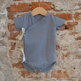WRAPPED ROMPER BOWTIE