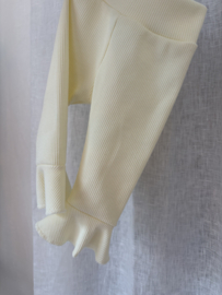 LEGGING VOLANT | butter yellow