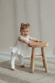 RUFFLE TOP | offwhite