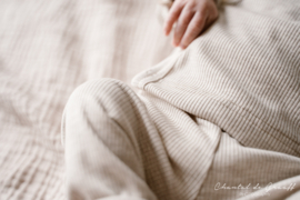 NEWBORN SET RIB BEIGE