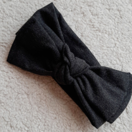 HAARBANDJE DARK GREY