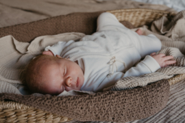 NEWBORN SET RIB OFFWHITE