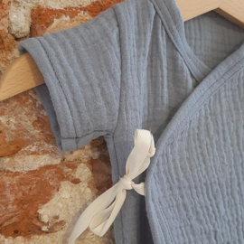 WRAPPED ROMPER BOWTIE