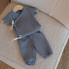 WRAPPED ROMPER BOWTIE