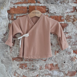WRAPPED VEST PEACHY