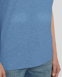 Mid heather blue capsule t-shirt