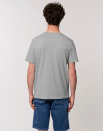 Heather Grey T-SHIRT MET ZAK