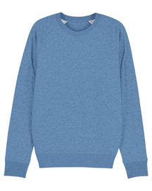 Mid heather blue sweater for him