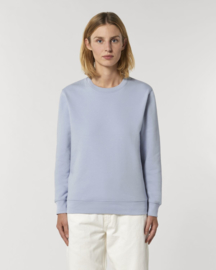 Serene Blue Uniseks Sweater met ronde hals