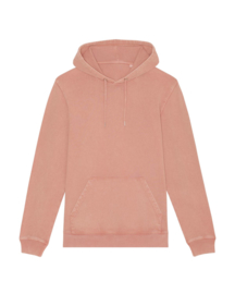 Hooded sweater Vintage Dyed Rose Clay