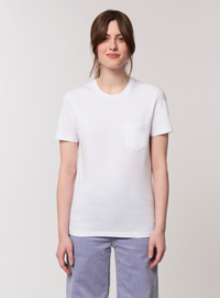 White T-SHIRT MET ZAK