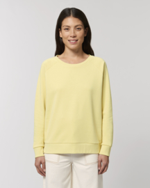 Yellow mist sweater for her