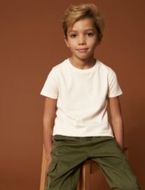 Natural Raw  t-shirt for the little ones