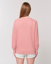 Canyon Pink Uniseks Sweater met ronde hals