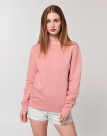 Canyon Pink Uniseks Sweater met ronde hals