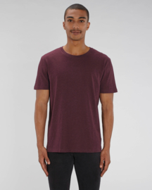 Heather grape red capsule t-shirt