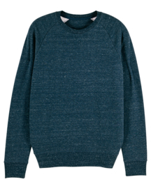 Dark Heather Denim sweater for him