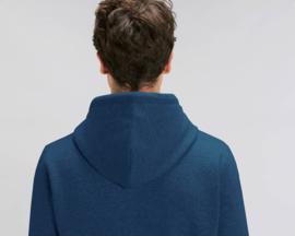 Hooded sweater Black Heather Blue