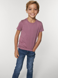 Mauve t-shirt for the little ones