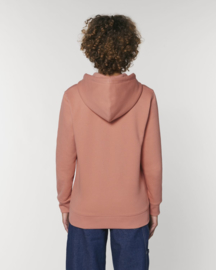 Hooded sweater Rose Clay