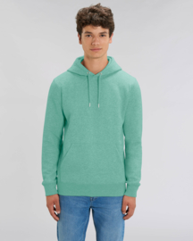 Hooded sweater Mid Heather Green