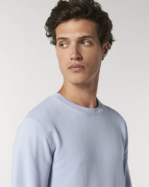 Serene Blue Uniseks Sweater met ronde hals