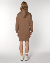 Gepersonaliseerde sweaterdress met kap