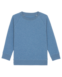Mid Heather Blue sweater for the little one