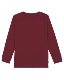 Burgundy sweater for the little one