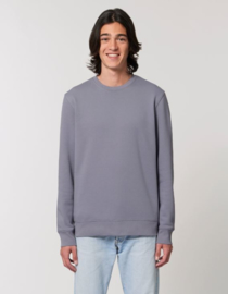 Lava Grey Uniseks Sweater met ronde hals