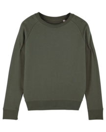 Khaki sweater for her