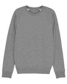 Mid heather grey sweater for him