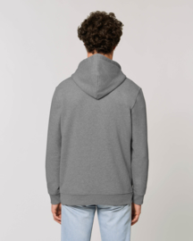 Hooded sweater Mid Heather Grey