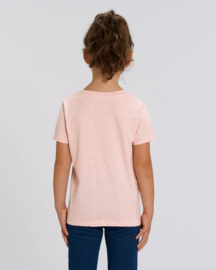 Cream Heather Pink capsule t-shirt