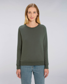 Khaki sweater for her