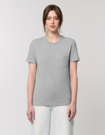 Heather Grey T-SHIRT MET ZAK