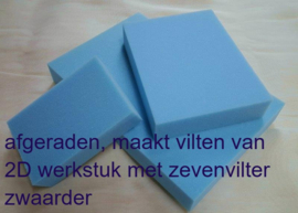 Zevenvilter, handgreep voor max. 7 viltnaalden, incl naalden