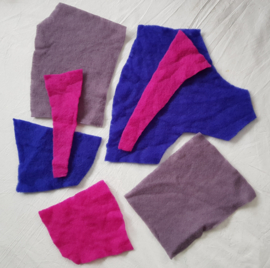 Assorti fijn naaldvilt  (nvb6)