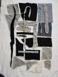 Assorti fijn naaldvilt  (zn20)